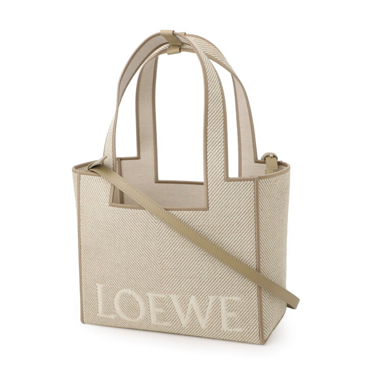 楽天市場】ロエベ LOEWE トートバッグ 2WAY ショルダーバッグ ベージュ  
