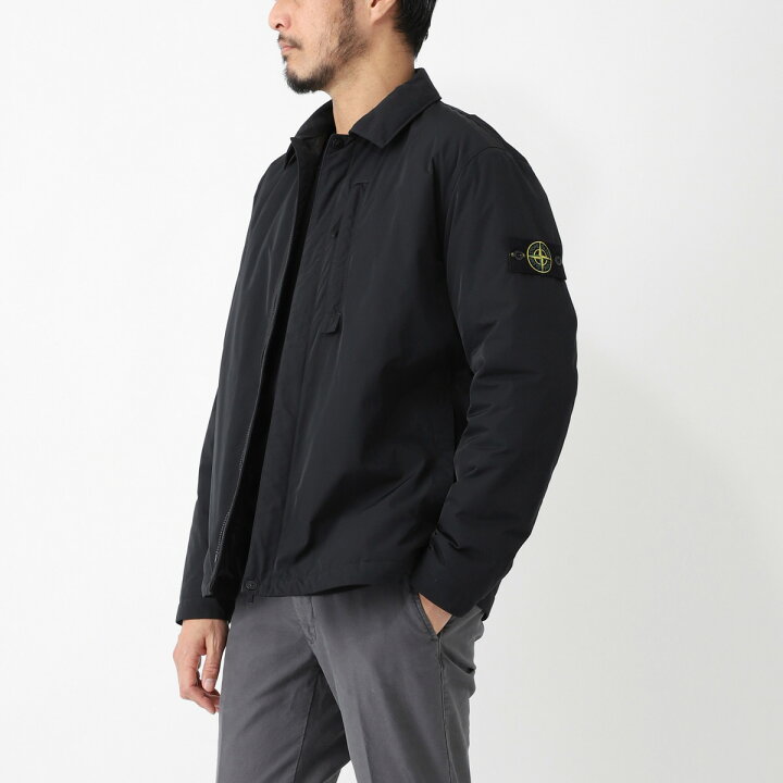 楽天市場】ストーンアイランド STONE ISLAND ブルゾン ブラック メンズ 