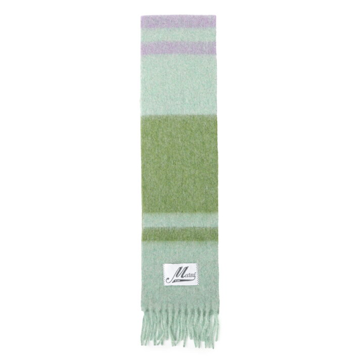 楽天市場】マルニ MARNI マフラー スカーフ グリーン レディース  