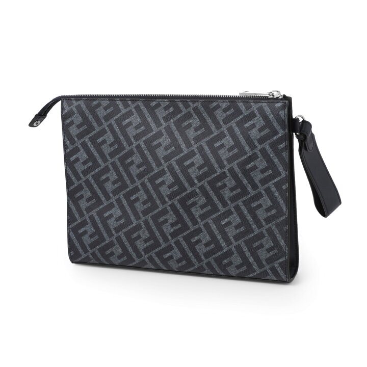 楽天市場】フェンディ FENDI クラッチバッグ ブルー メンズ 7va491 