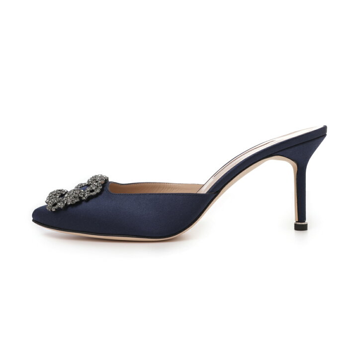 楽天市場】マノロ ブラニク MANOLO BLAHNIK ミュール ブルー  