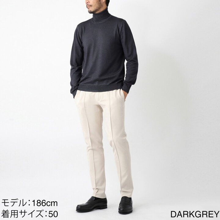 楽天市場】グランサッソ Gran Sasso タートルネックニット メンズ 