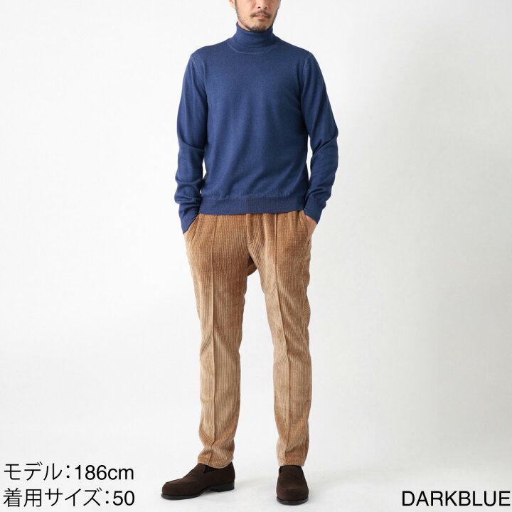 楽天市場】グランサッソ Gran Sasso タートルネックニット メンズ