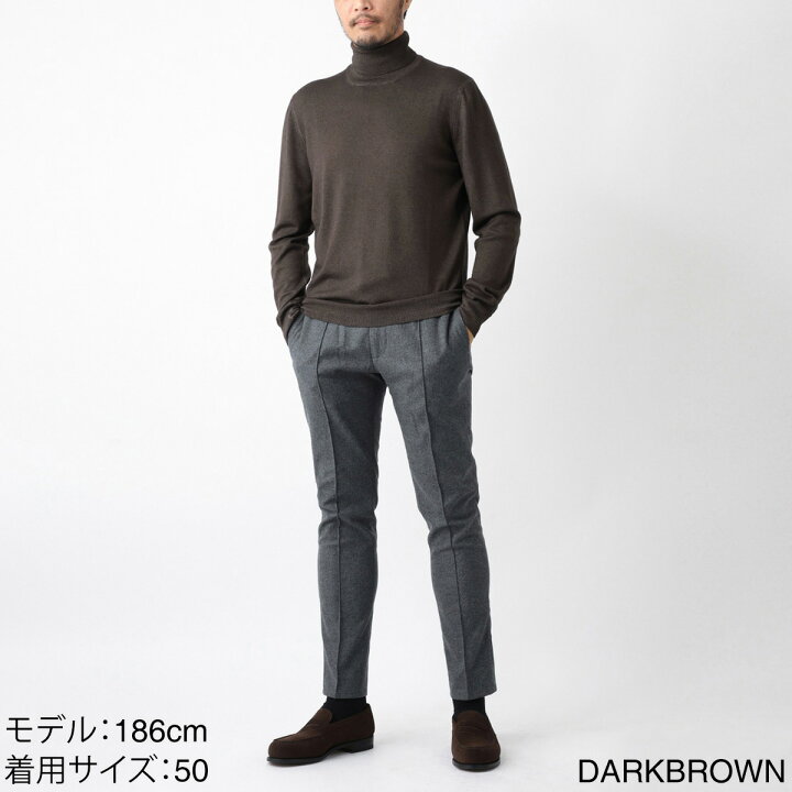 楽天市場】グランサッソ Gran Sasso タートルネックニット メンズ 