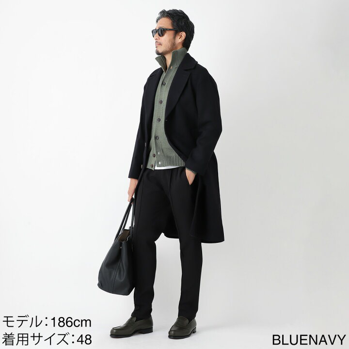 楽天市場】イーヴォ HEVO シングルコート ベルテッドコート メンズ 