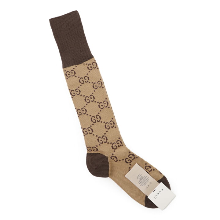 楽天市場】【アウトレット】グッチ GUCCI 靴下 ブラウン メンズ 471093  