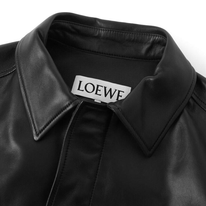 楽天市場】ロエベ LOEWE レザージャケット ブラック メンズ h526y31l29 
