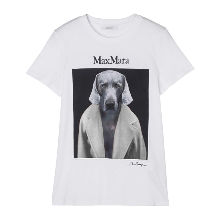 楽天市場】マックスマーラ Max Mara クルーネックTシャツ レディース 