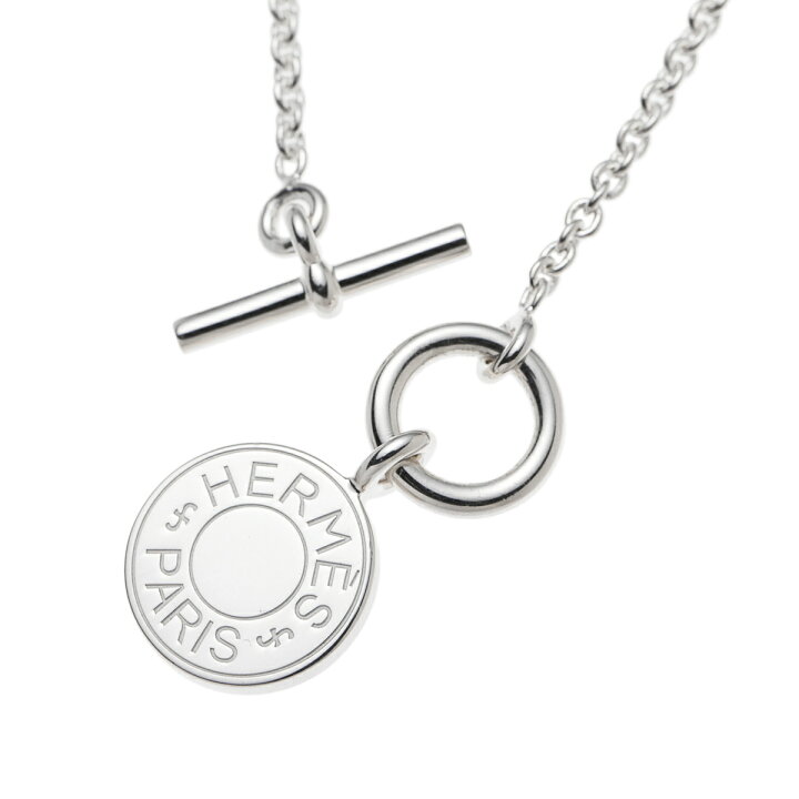 楽天市場】エルメス HERMES ネックレス シルバー レディース neckrace 