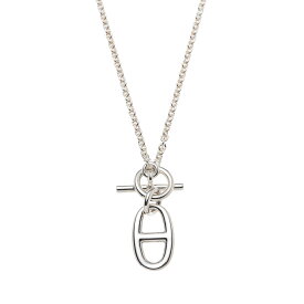 エルメス HERMES ネックレス シルバー レディース chainedancre amulet necklace silver CHAINE D'ANCRE AMULETTES【返品交換不可】