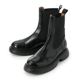 【アウトレット】ガニー GANNI チェルシーブーツ ブラック レディース 大きいサイズあり s2497 004 black EVERYDAY MID CHELSEA BOOTS【返品送料無料】