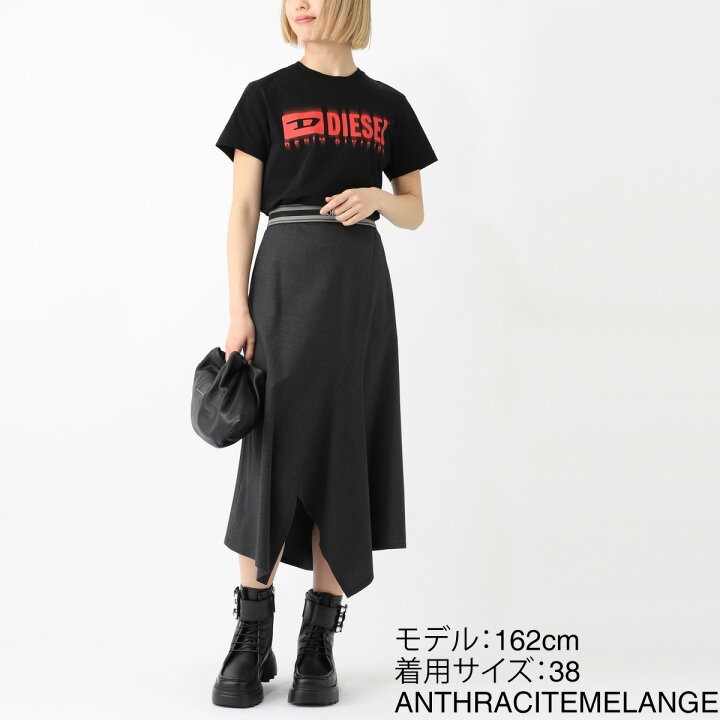 楽天市場】ロエベ LOEWE スカート グレー レディース s359y08x44 8472  