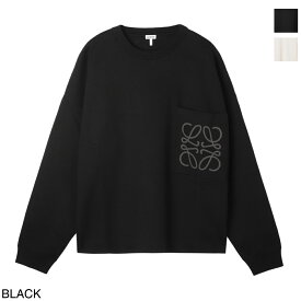 ロエベ LOEWE クルーネックセーター メンズ h526y14kdk 1100 ANAGRAM POCKET SWEATER【返品送料無料】