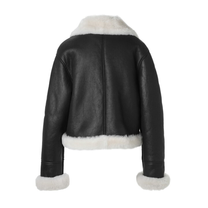 楽天市場】【アウトレット】ロエベ LOEWE レザージャケット ムートン  