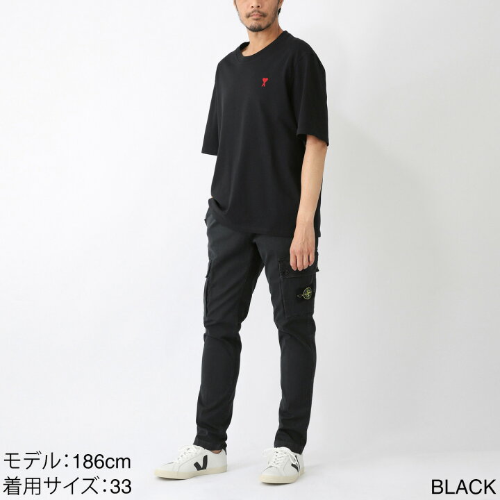 楽天市場】ストーンアイランド STONE ISLAND カーゴパンツ ブラック  