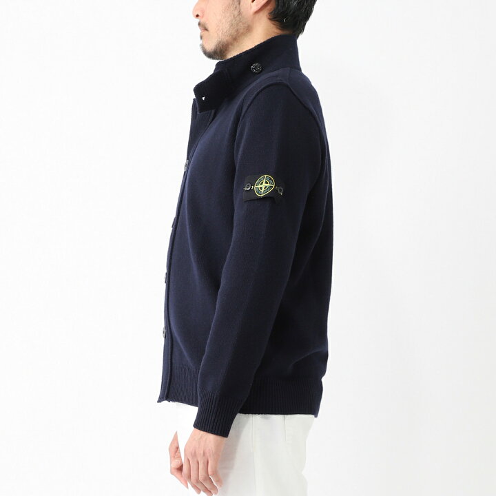 楽天市場】ストーンアイランド STONE ISLAND カーディガン ブルー 