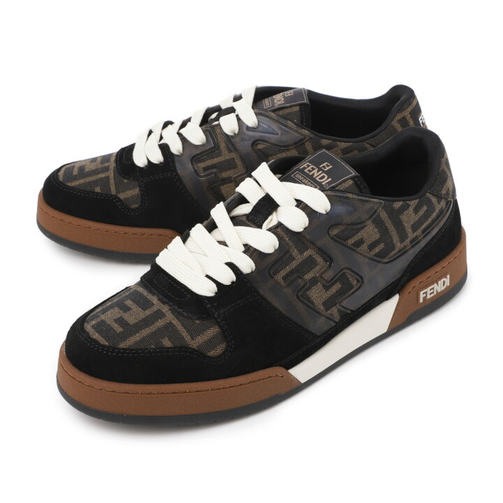 楽天市場】フェンディ FENDI スニーカー ブラウン メンズ 7e1688 aq6i  