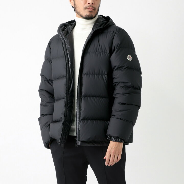 楽天市場】モンクレール MONCLER ダウンジャケット ブラック メンズ 