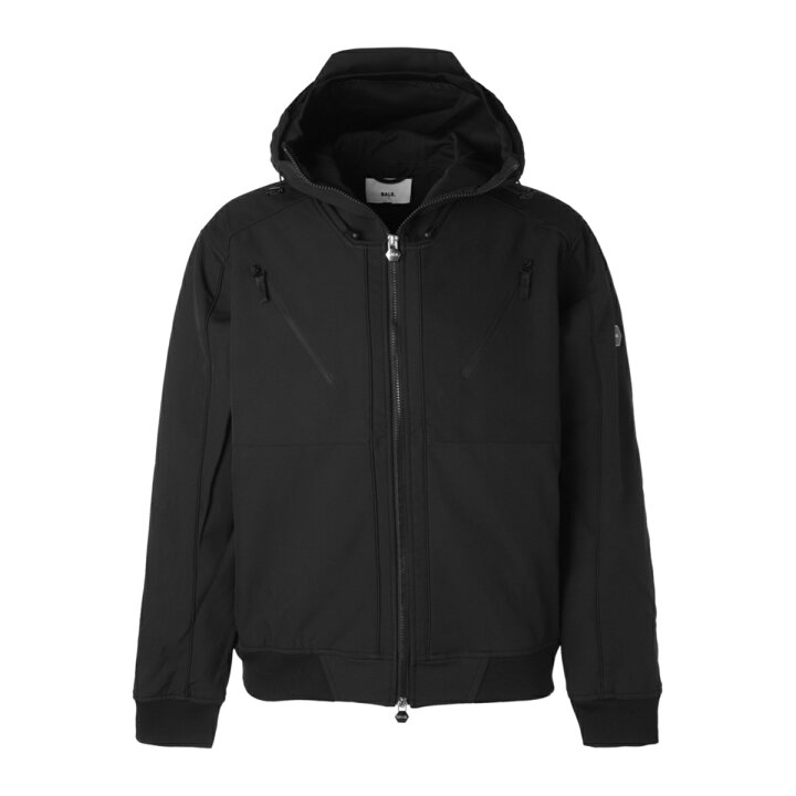 楽天市場】ボーラー BALR. フーデッドブルゾン ブラック メンズ 