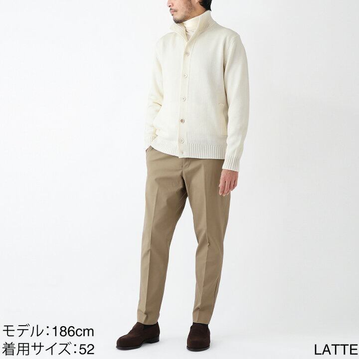 楽天市場】ザノーネ ZANONE カーディガン スタンドカラーニット メンズ 