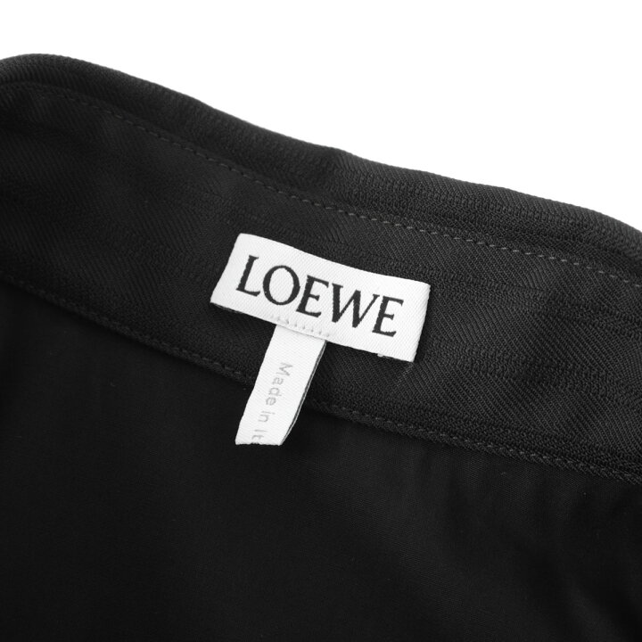 楽天市場】ロエベ LOEWE ワンピース ノースリーブワンピース ブラック 