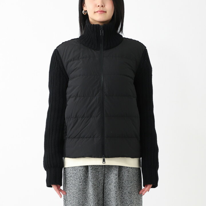 楽天市場】モンクレール MONCLER ダウン切り替え ジップアップ  