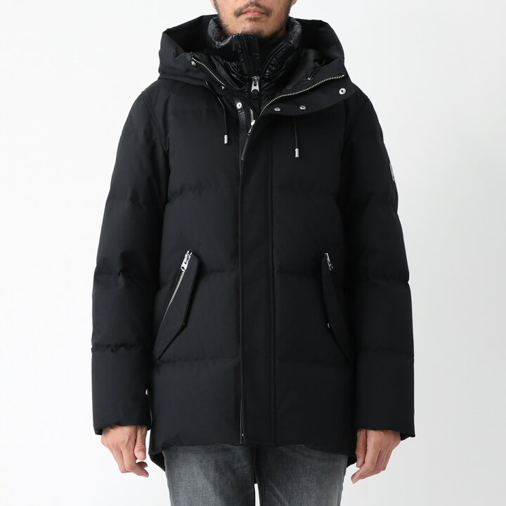 楽天市場】マッカージュ MACKAGE ダウンジャケット ブラック メンズ 