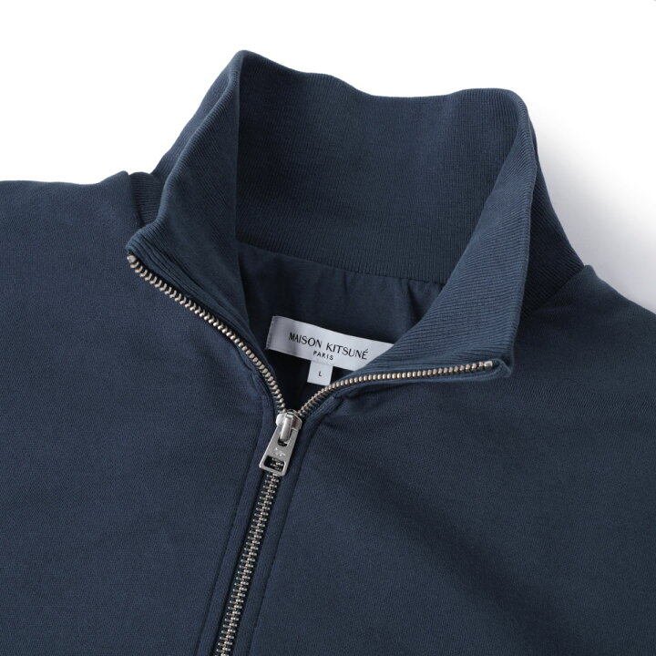 楽天市場】メゾンキツネ MAISON KITSUNE ハーフジップ スウェット 