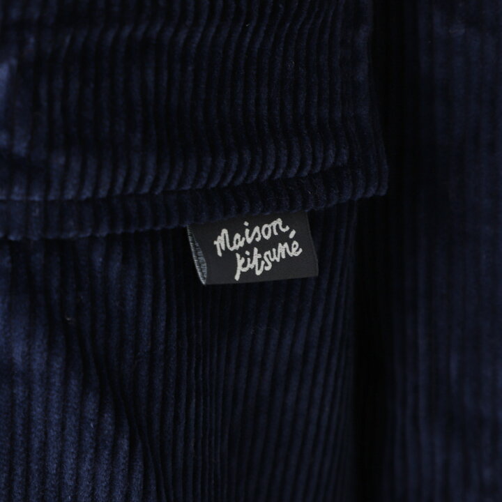 楽天市場】メゾンキツネ MAISON KITSUNE ジップアップ ブルゾン シャツ 