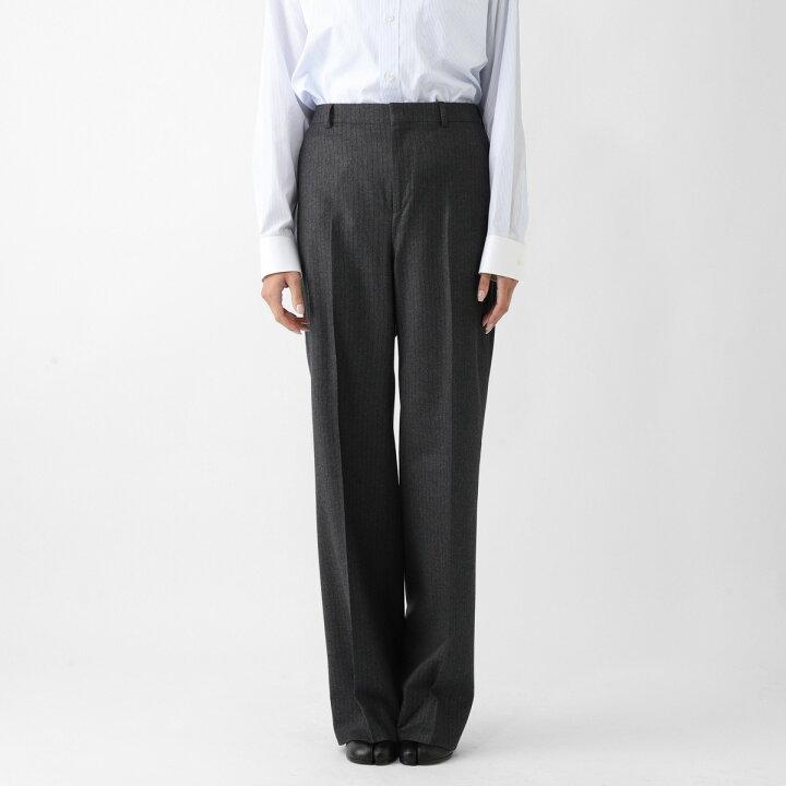 楽天市場】セリーヌ CELINE ウールパンツ グレー レディース 2p783 