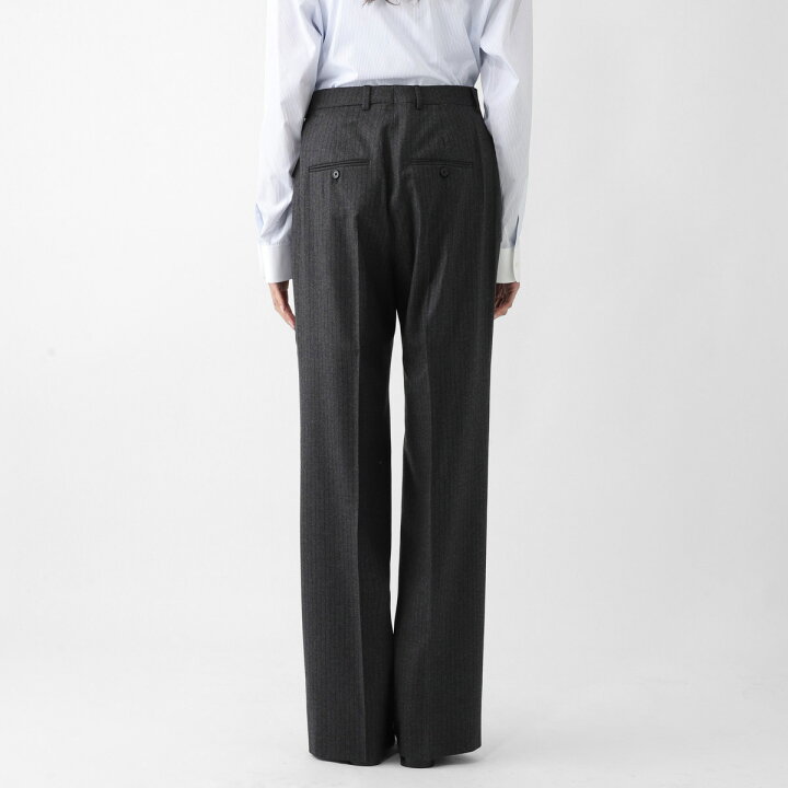 楽天市場】セリーヌ CELINE ウールパンツ グレー レディース 2p783 