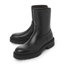 【1/25限定!当選確率1/2!MAX300%POINT BACK!※要エントリー】【アウトレット】ザ ロウ THE ROW アンクルブーツ ブラック レディース f1558 l58 blk NOBILIS TR BOOT【返品送料無料】