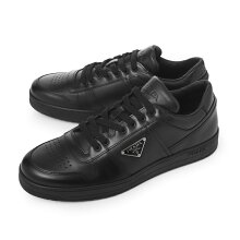 プラダ PRADA スニーカー ブラック メンズ 大きいサイズあり 2ee364 3lj6 f0002 DOWNTOWN LEATHER SNEAKERS【返品送料無料】
