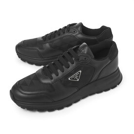 【アウトレット】プラダ PRADA スニーカー ブラック メンズ 大きいサイズあり 2ee390 3lnw f0002【返品送料無料】
