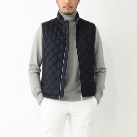 ムーレー MOORER ダウンベスト ブルー メンズ brest s3c darkblu BREST-S3C【返品送料無料】