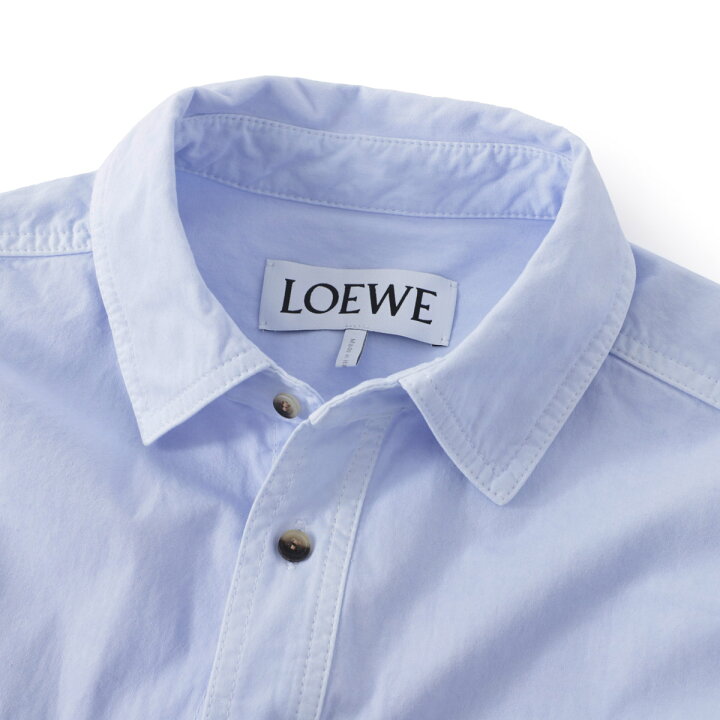 楽天市場】【アウトレット】ロエベ LOEWE 長袖レギュラーカラーシャツ 