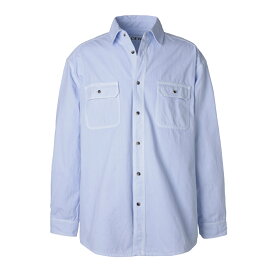 【12/10限定!当選確率1/2!MAX300%POINT BACK!※要エントリー】【アウトレット】ロエベ LOEWE 長袖レギュラーカラーシャツ ブルー メンズ h526y05wcj 5140【返品送料無料】[2025SS]