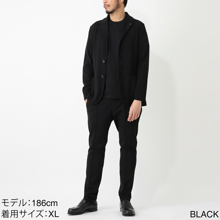 楽天市場】ラルディーニ LARDINI 2つボタン ニットジャケット メンズ 