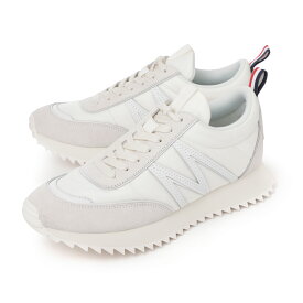 モンクレール MONCLER スニーカー ホワイト メンズ 大きいサイズあり pacey low top 4m00210 m4156 035 PACEY LOW TOP SNEAKERS【返品送料無料】[2025SS]