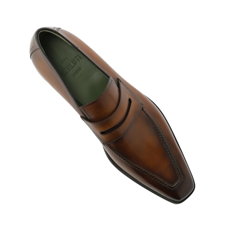 楽天市場】【アウトレット】ベルルッティ BERLUTI ローファー ブラウン 