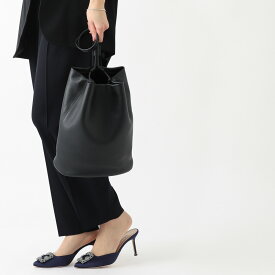 【1/25限定!当選確率1/2!MAX300%POINT BACK!※要エントリー】【アウトレット】ザ ロウ THE ROW バックパック リュックサック ブラック レディース w1632 l97 blans JOE BACKPACK【返品送料無料】[2025SS]