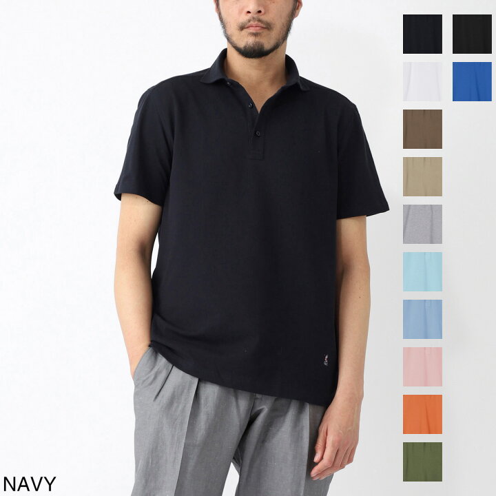 楽天市場】ギローバー GUY ROVER 半袖ポロシャツ ワイドカラー  