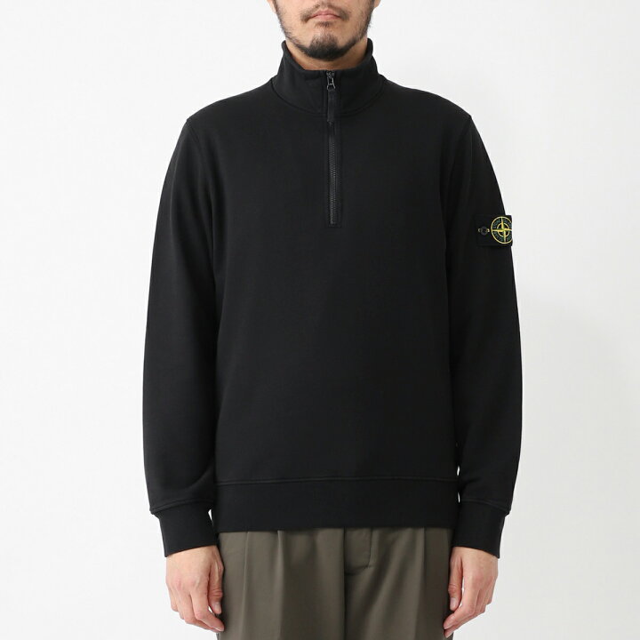 楽天市場】ストーンアイランド STONE ISLAND ハーフジップ スウェット 