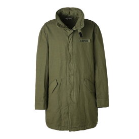 【アウトレット】アスペジ ASPESI コート グリーン メンズ ci27 p068 85169 RUMBLE【返品送料無料】[2025SS]