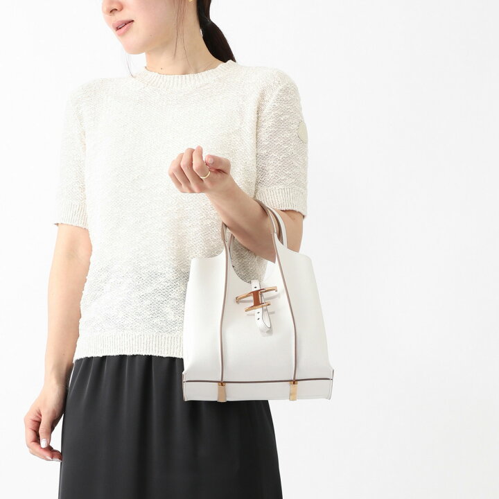 楽天市場】トッズ TODS ハンドバッグ 2WAY ショルダーバッグ ホワイト 
