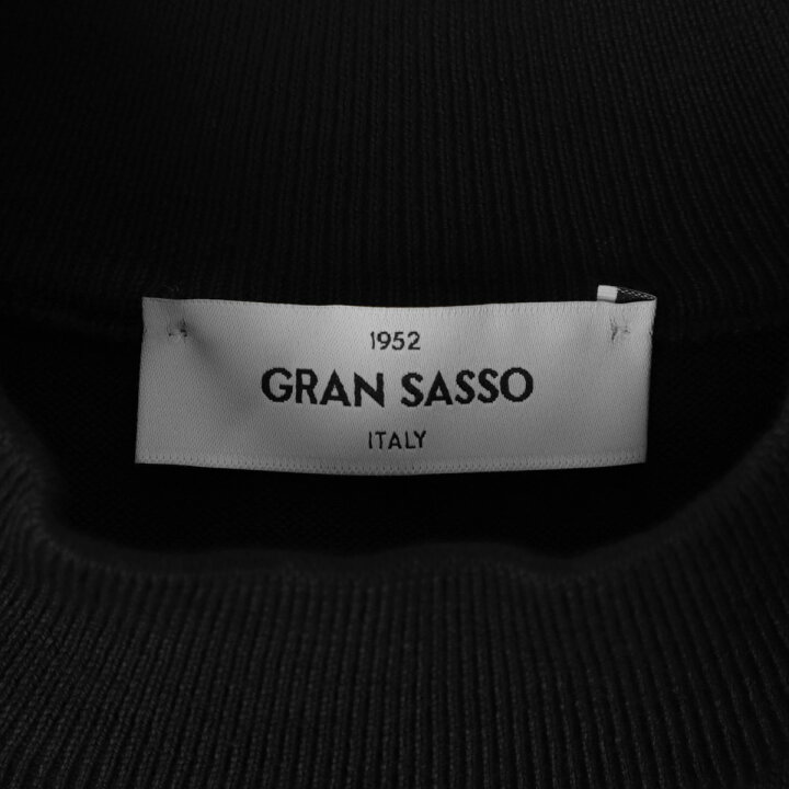 楽天市場】グランサッソ Gran Sasso モックネック ニット メンズ 