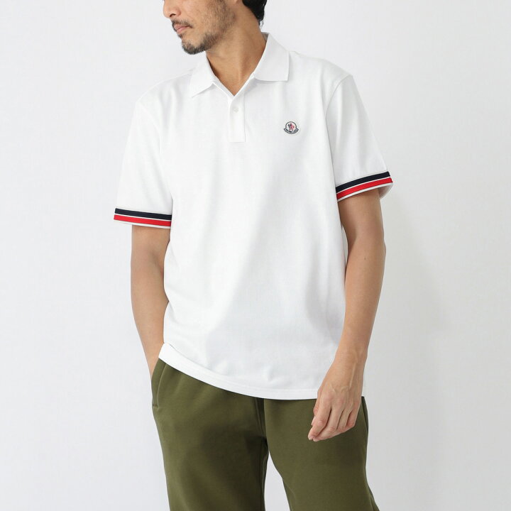 楽天市場】モンクレール MONCLER ポロシャツ ホワイト メンズ 8a00020 