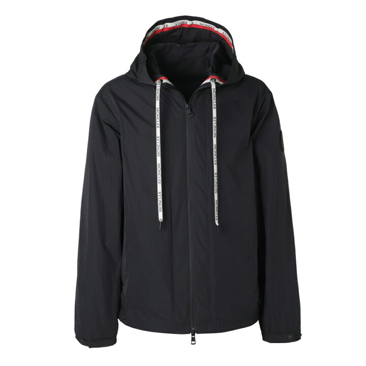 楽天市場】モンクレール MONCLER フーデッド ブルゾン ブラック メンズ  