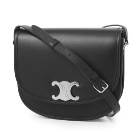 セリーヌ CELINE ショルダーバッグ クロスボディバッグ ブラック メンズ 11445 3fh1 38si MEDIUM BESACE【返品送料無料】[2025SS]