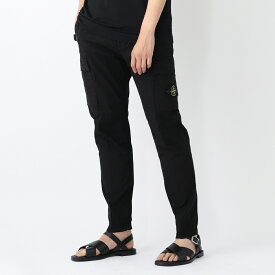 ストーンアイランド STONE ISLAND カーゴパンツ ブラック メンズ k1s153100304 s0010 v0029 3100304 SUPIMA COTTON TWILL STRETCH-TC【返品送料無料】